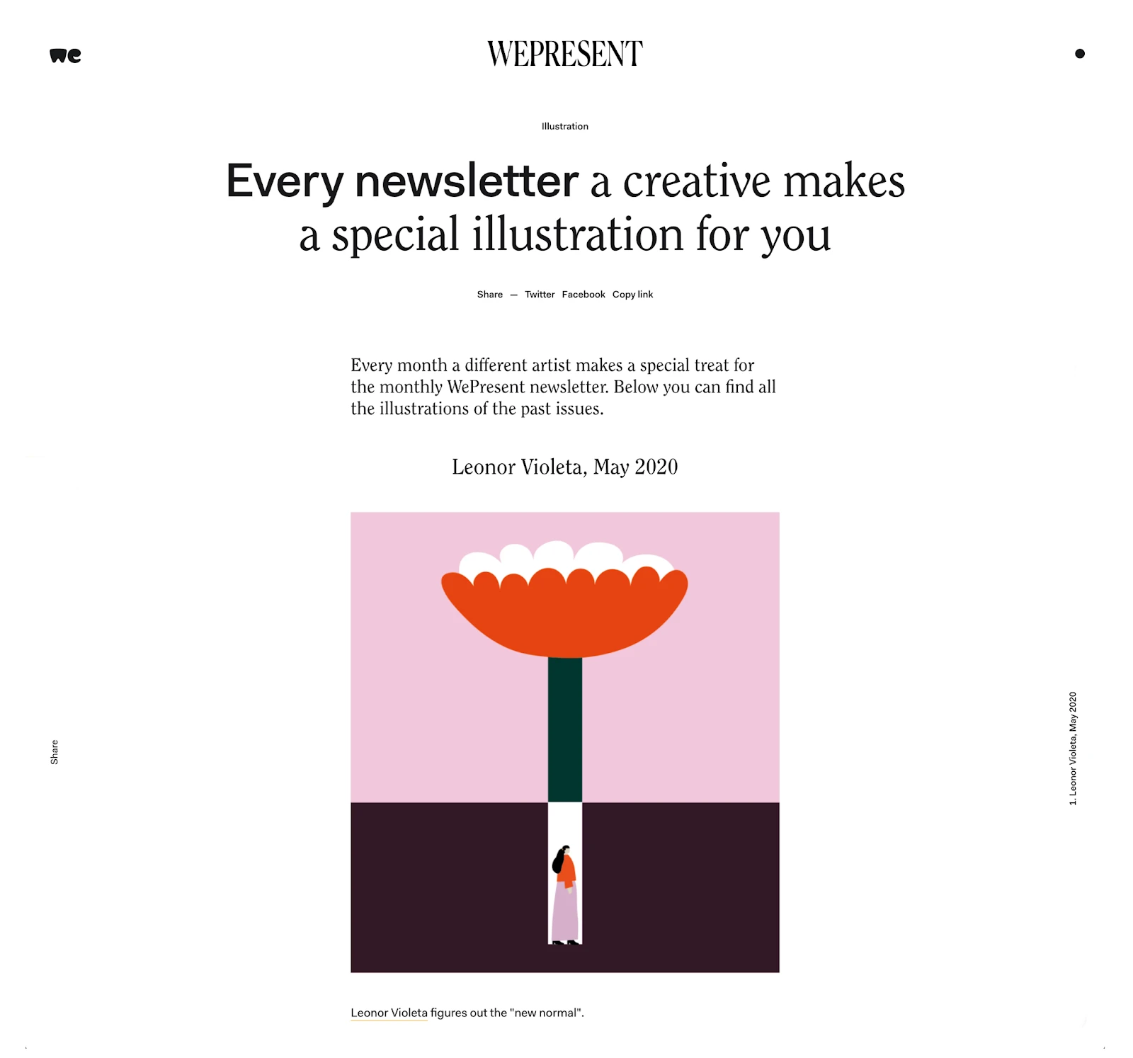 Image from https://www.behance.net/gallery/97891447/The-New-Normal-WeTransfer-Newsletter